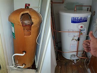 Plumber in Reading Co no Hot water faults repairs local plumbers