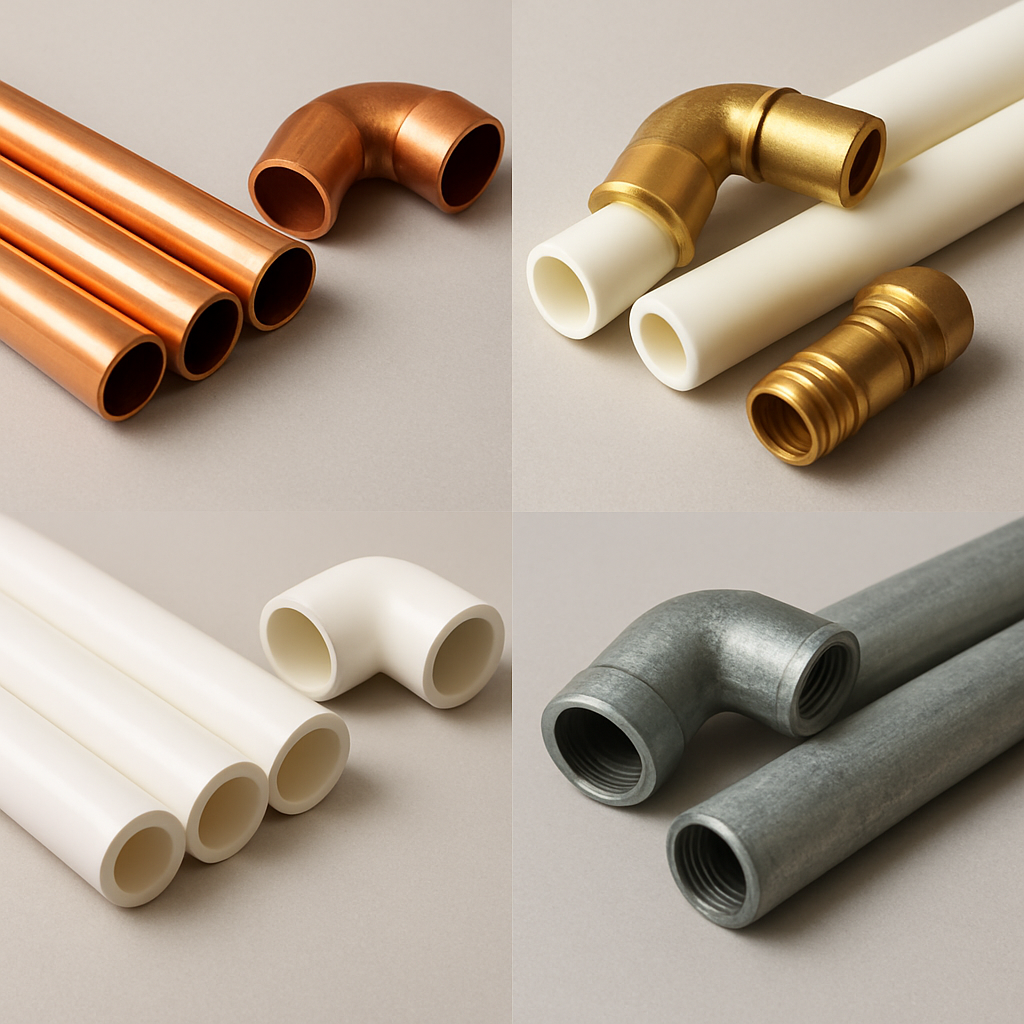 What Metal is Used for Pipes in Plumbing in Houses